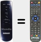 Telecomando sostituto di VIDEOSTAR SIMPLE