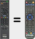 Telecomando sostituto di RM-GA018 (148770112)