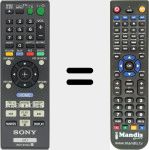 Telecomando sostituto di RMT-B110A (148940211)