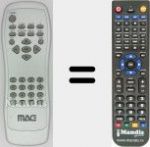Telecomando sostituto di Mag001