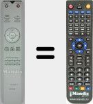 Telecomando sostituto di RC001MS