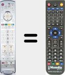 Telecomando sostituto di N2QAYB000050