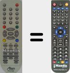Telecomando sostituto di PR37020