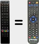 Telecomando sostituto di RC4847 (23228546)