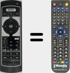 Telecomando sostituto di REMCON1487