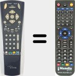Telecomando sostituto di REMCON2102