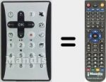 Telecomando sostituto di SAVVY001