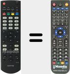 Telecomando sostituto di QT102