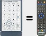 Telecomando sostituto di CMMRC