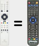 Telecomando sostituto di CanalDigital001