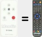 Telecomando sostituto di DCS-5211L (DCS-5222L)