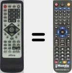 Telecomando sostituto di DIF002