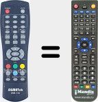 Telecomando sostituto di DVB-153