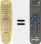 Telecomando sostituto di EMAX001