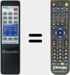 Telecomando sostituto di MediaPlayer001
