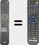 Telecomando sostituto di NR204