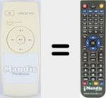 Telecomando sostituto di TravelDock (REMCON2083)