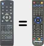 Telecomando sostituto di SUPERSOUND II