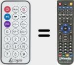 Telecomando sostituto di REMCON1602