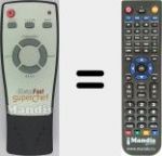 Telecomando sostituto di Clean Fast
