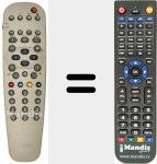 Telecomando sostituto di REMCON1293