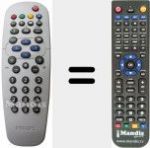 Telecomando sostituto di REMCON762