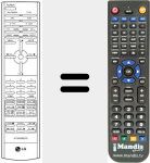 Telecomando sostituto di MZ40PA10MP (6710V00067G)