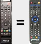 Telecomando sostituto di AMI001