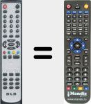 Telecomando sostituto di DLD001