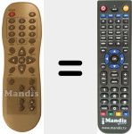 Telecomando sostituto di REMCON880