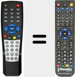 Telecomando sostituto di REMCON431