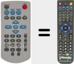 Telecomando sostituto di REMCON1044