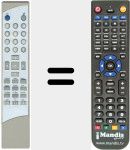 Telecomando sostituto di REMCON1008