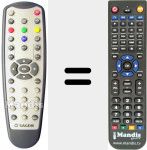Telecomando sostituto di REMCON848