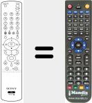 Telecomando sostituto di REMCON1172