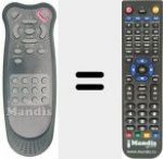 Telecomando sostituto di REMCON1089