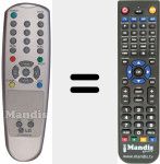 Telecomando sostituto di 6710V00044H