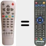 Telecomando sostituto di REMCON641