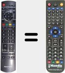 Telecomando sostituto di N2QAYB000240