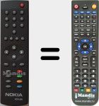 Telecomando sostituto di RCN200