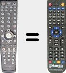 Telecomando sostituto di DV983H