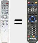 Telecomando sostituto di REMCON1051