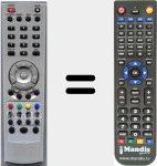 Telecomando sostituto di RCPT203210