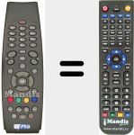 Telecomando sostituto di RC39870B03-00