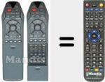 Telecomando sostituto di RC2550