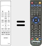 Telecomando sostituto di RC500