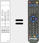 Telecomando sostituto di RC505