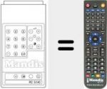 Telecomando sostituto di RC5140