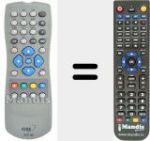Telecomando sostituto di REMCON594