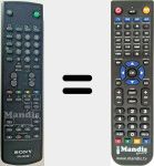Telecomando sostituto di RM-S04B (994800915)